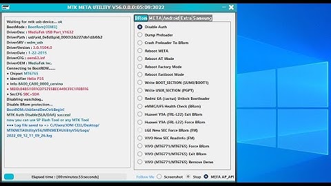 MTK META UTILITY V56 free add new path scurity for mt6765 and 6771