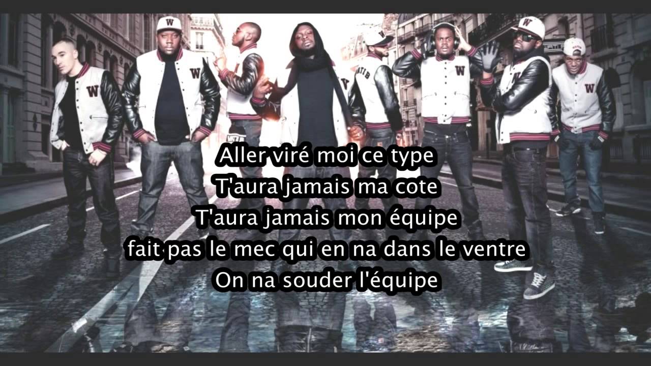 Sexion D Assaut Disque D Or Paroles