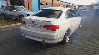 BMW 335D Rear silencer delete and DPF delete