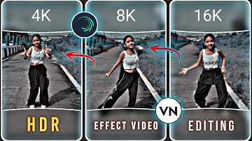 New alight motion hdr Blue effect 4k quality | HDR alight motion Video editing | Technical Asmatali