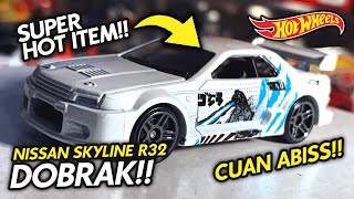 SUPER HOT ITEM!! UNBOXING DOBRAK REVIEW NISSAN SKYLINE R32 2023 GODZILLA REVIEW PERTAMA DI INDONESIA
