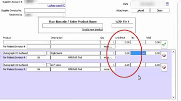 WINK: Insurance and Invoicing