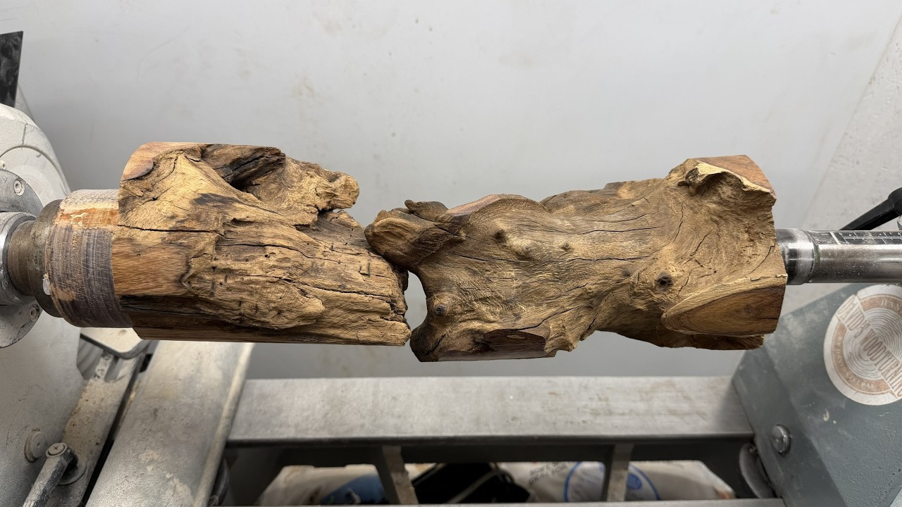 I Filled This Teak Root with Blue Resin… Look What It Became