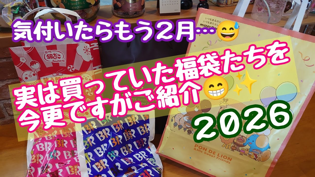 【福袋2026】まだまだ買っていました😸