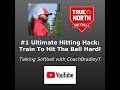 #1 Softball Hitting Hack: Train to Hit the Ball HARD - Coach Bradley T