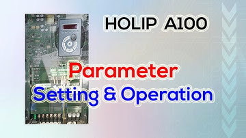Holip Inverter Parameter Setting | HAND Button Enabled | STOP Button Enabled  @FlowChart