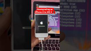Downgrading iPhone 4 to iOS 5 in 2026 #iphone4 #ios5