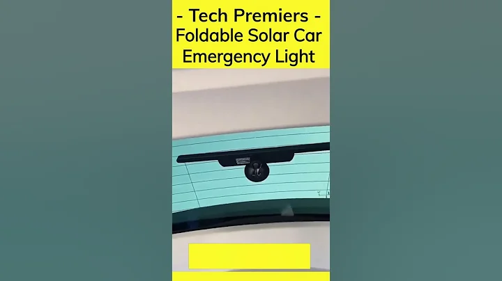Foldable Solar Car Emergency Light | Car Emergency Light | Emergency Light | #shorts