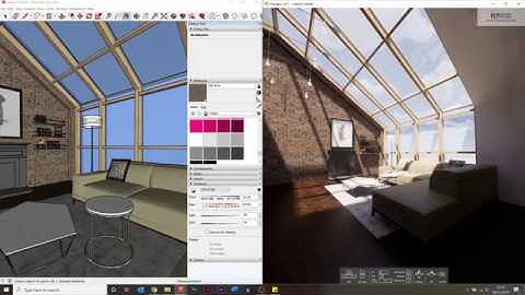 enscape 2.6 Pro Interior Render – SketchUp & Enscape Tutorial