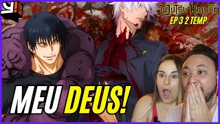 GOJO SATORU VS TOJI | React JuJutsu Kaisen Temp 2 Ep 3 | Ficamos em choque!!!!