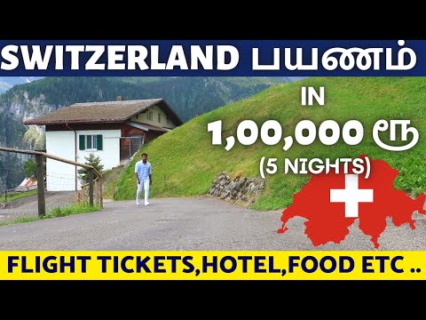 SWITZERLAND In 1,00,000 Rs (தமிழ்) | Switzerland Guide Tamil | Travel Vlog Tamil | Tamil Vlogger |