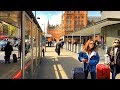 LONDON WALK | King's Cross to The British Library and Euston Road | England