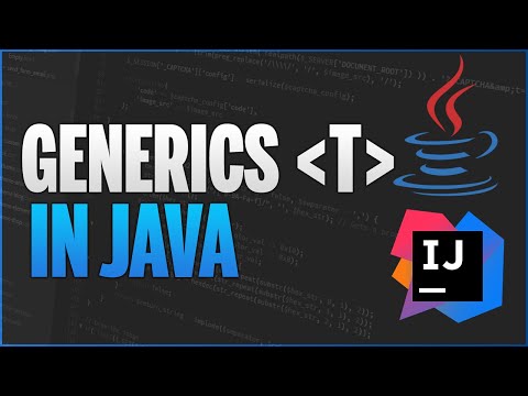 Video: Was sind Generika in Java und wie funktioniert es?