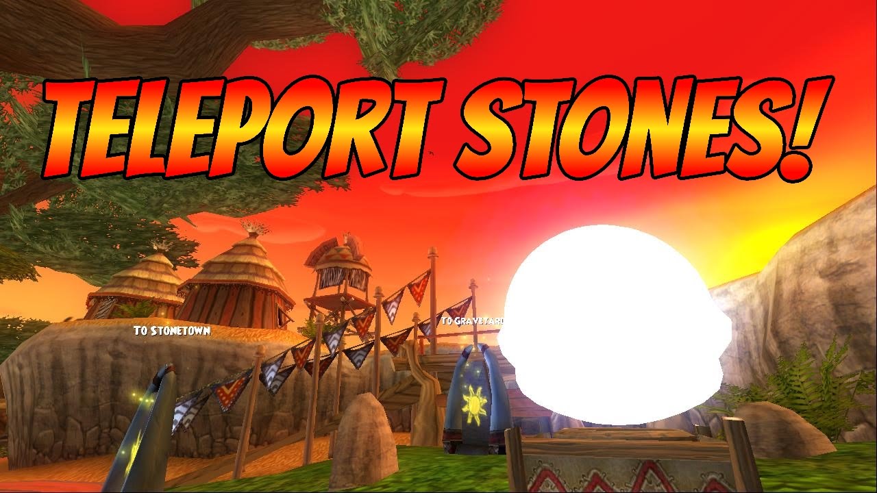 Wizard101: New Zafaria Teleport Stones! (Test Realm 2016)