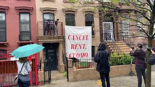 Rent strike at 1399 Pacific Street in Crown Heights, May 1, 2020