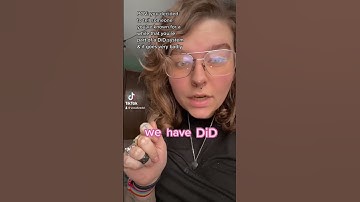 PoV: you tell someone you’re part of a DiD system it goes badly #dissociativeidentitydisorder