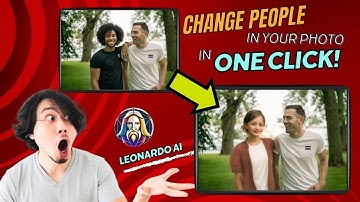 Leonardo AI Beginner Tutorial | Change people in a photo in one click 😮| Leonardo AI Canvas