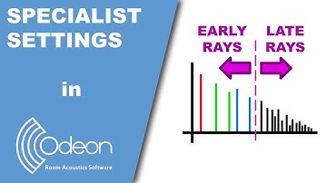 Specialist settings (transition order, etc.) - ODEON tutorial