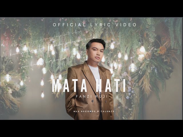 MATA HATI - FANZI RUJI [OFFICIAL LYRIC VIDEO] class=