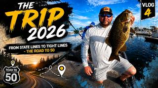 The Trip 2026 - From State Lines to Tight Lines - The road to 50: Vlog 4 - Mille Lacs Day 2