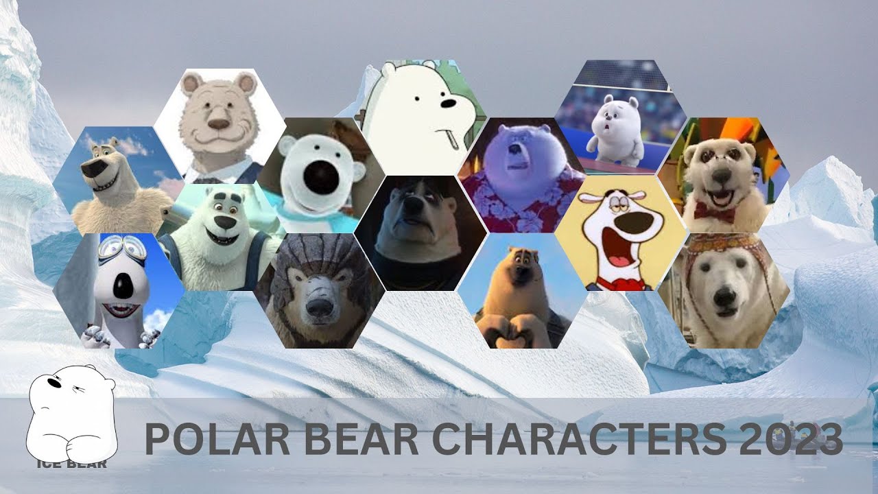 Polar Bear Characters 2023 YouTube