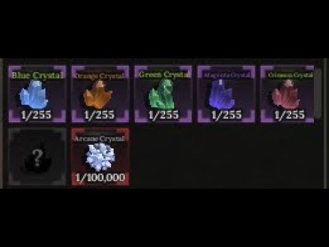 Roblox The forge Arcane crystal just gave me an bless #roblox #theforge ...
