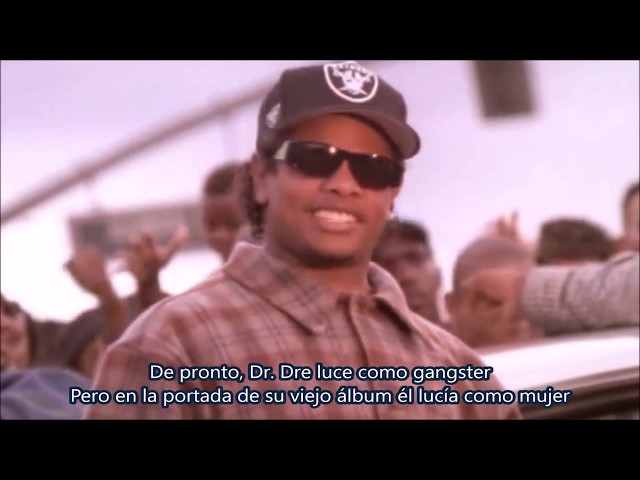 Real Muthaphuckkin G's - Eazy-E ft Dresta u0026 B.G. Knocc Out Subtitulada en español (Video Oficial) class=