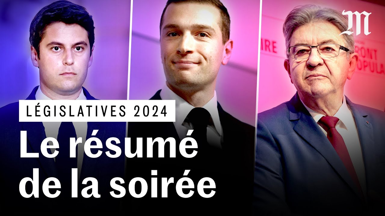 Législatives 2024 🇫🇷 Le résumé de la soirée | Résultats et discours