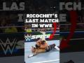 Ricochet's last matches on EVERY WWE SHOW #wwe #wrestling #shorts