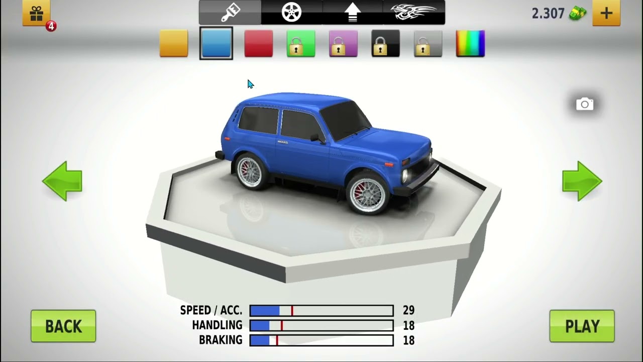 I played traffic racer on computer part 2