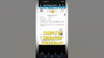 🙏👉❣️#lucknowuniversity Sample of migration certificate  #documents #certification #shorts #cuetpg 🙏