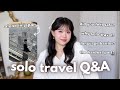 SOLO TRAVELLING IN JAPAN Q&amp;A 🎀 safety, feeling lonely, why solo travel?