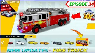 Extreme Island Fire Truck😂 New Update - Extreme Car Driving Simulator 2023 - Car Game screenshot 5