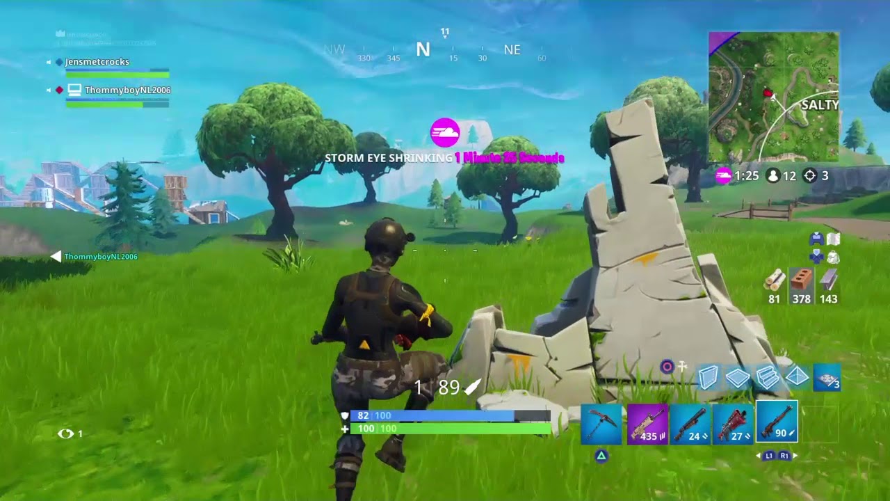 This Duo had THE BEST hiding spot I've ever seen! Fortnite Battle Royale Duo