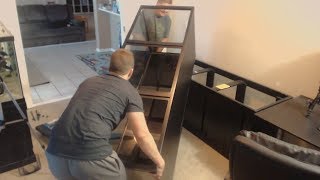 How I Installed My 220 Gallon Aquarium