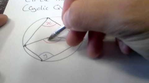 Circle theorem 4 proof