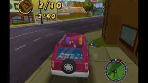 The Simpsons: Hit & Run (PS2): Homer Simpson- Bonestorm Storm (Game Walkthrough)