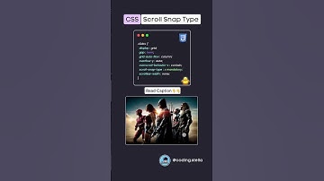 CSS Scroll Snap Type