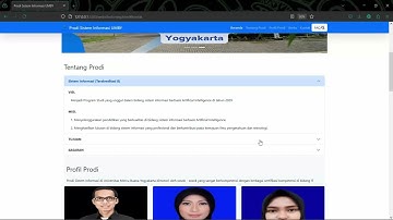 PEMBUATAN WEBSITE AKADEMIK UAS WDI UMBY 2024/2025