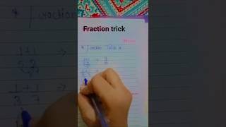 #easy way of fraction #short #video👍👍👍👍#study with kajal👍