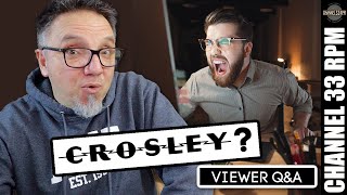 This gets me in trouble every time - let's talk Crosleys, audiophiles & record collecting