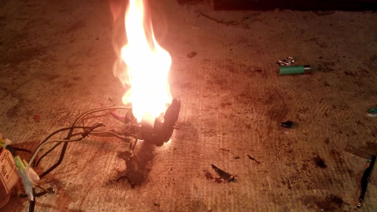 Epic Vacuum Motor Burnout YouTube