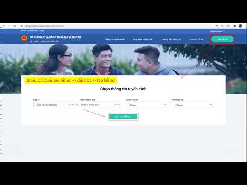 Video HƯỚNG DẪN QUY TRÌNH THỰC HIỆN ĐĂNG KÝ DỰ THI TUYỂN... - youtube