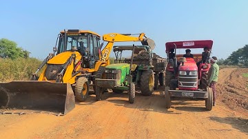 New Jcb 3dx Xtra Loading Tractor | John Deere Mahindra Swaraj | Jcb Tractor Video | Jcb Video