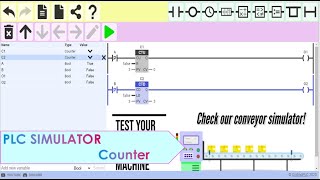 PLC Simulator Online - Counter - LS3