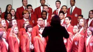 Vineland high school choir singing "I'll be home for Christmas" 2010