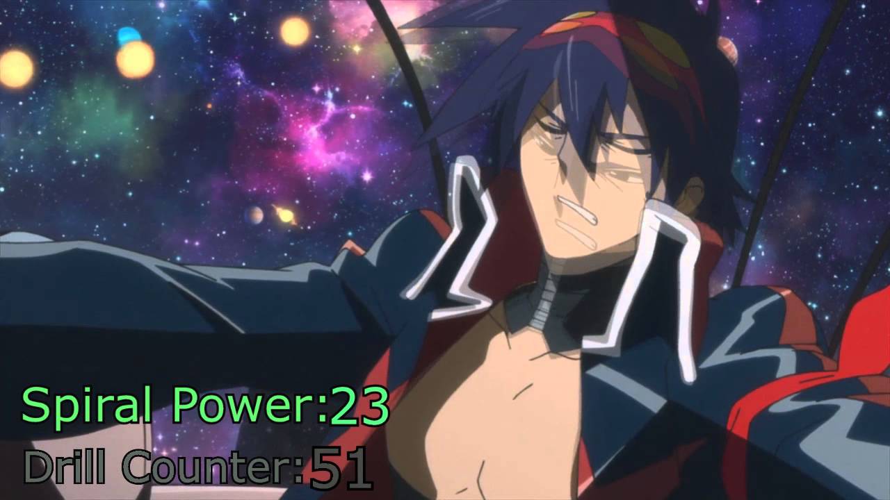 Every Drill and Spiral Power Said in Gurren Lagann 