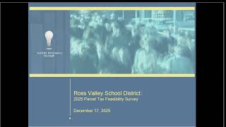 December 17, 2025 - RVSD Board of Trustees Regular Meeting Guía