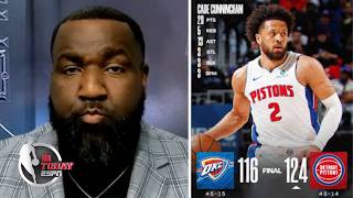 NBA TODAY | Cade Cunningham is ELITE - Perk on Pistons silence Thunder in battle of NBA's Best