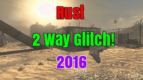 MW2 Glitches on Rust (2016) Not Patched!